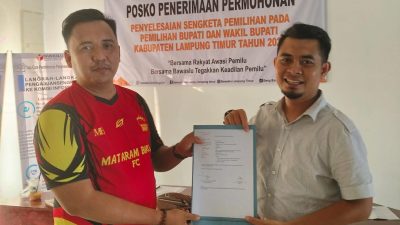 KPU Lamtim Dilaporkan Ke Bawaslu