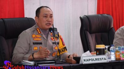 Polresta Banyuwangi Gelar Anev Sitkamtibmas Bulan Juni – Agustus 2024 Berlangsung Lancar