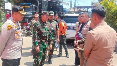 Tinjau Dampak Gempa Pemerintah dan Aparat Gabungan Berikan Bantuan dan Pemulihan Pasca Gempa di Kertasari