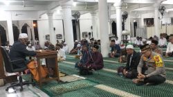 Wujudkan Pilkada 2024 Aman dan Damai, Polres Pidie Safari Subuh Berjamaah di Mesjid Agung Al-falah