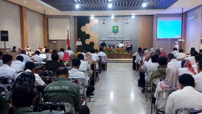 Mengejar Cakupan  Kepesertaan BPJS Ketengakerjaan, Pemkab Trenggalek Melaksanakan. sosialisasi Dan Desk Kepada Desa Serta Kelurahan