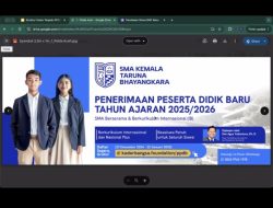 PPDB SMA Kemala Taruna Nusantara Bhayangkara via Join Zoom Meeting dari Tempat Masing-masing