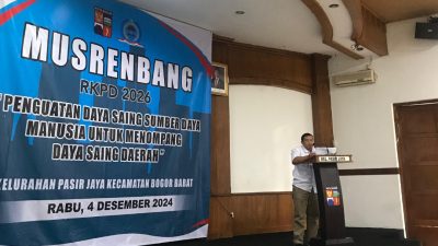 Musrenbang Kelurahan Pasir Jaya, Pemerataan Pembangunan Infrastruktur dan Penanganan Bencana