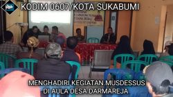 Babinsa 0607-10 Nagrak Menghadiri Kegiatan Musdessus Desa Darmareja Menentukan Menerima BLT DD 2025