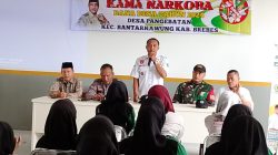 Polsek Bantarkawung Bersama Pemdes Pangebatan Gelar Sosialisasi Bahaya Narkoba di SMK Ma’arif NU 02