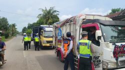 Satlantas Polresta Pati Tertibkan Armada Pengangkut Hasil Tambang Galian C, Berpotensi Merusak Infrastruktur Jalan