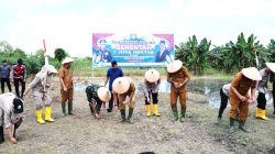 1 Juta Hektar Jagung, Polres Aceh Timur Dukung Swasembada Pangan