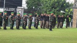 Kasdim 0607/ Kota Sukabumi Bacakan Amanat Panglima TNI pada Upacara 17san bulan Januari